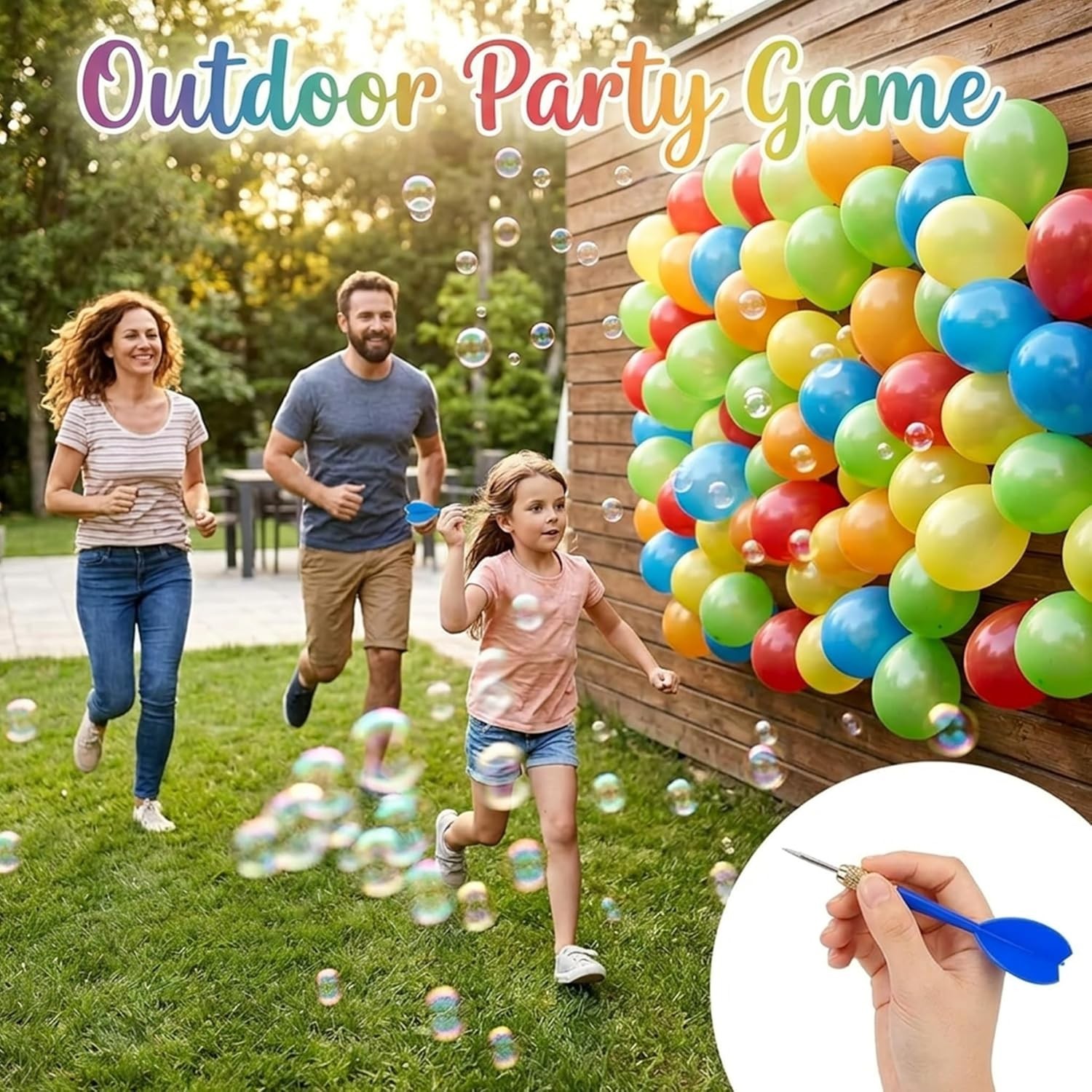 510PCS Dart Balloon Game Set, Carnival Games for Kids & Adults, Outdoor Party…