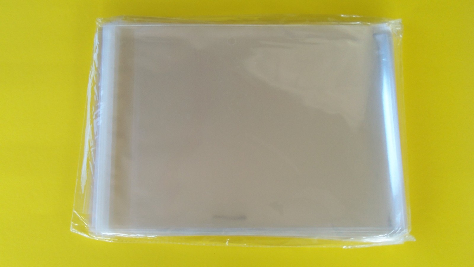 100 9×12 & 10X13 SELF SEAL LIP & TAPE CLEAR POLYPROPYLENE ‘CELLO’ BAGS 1.2 MIL