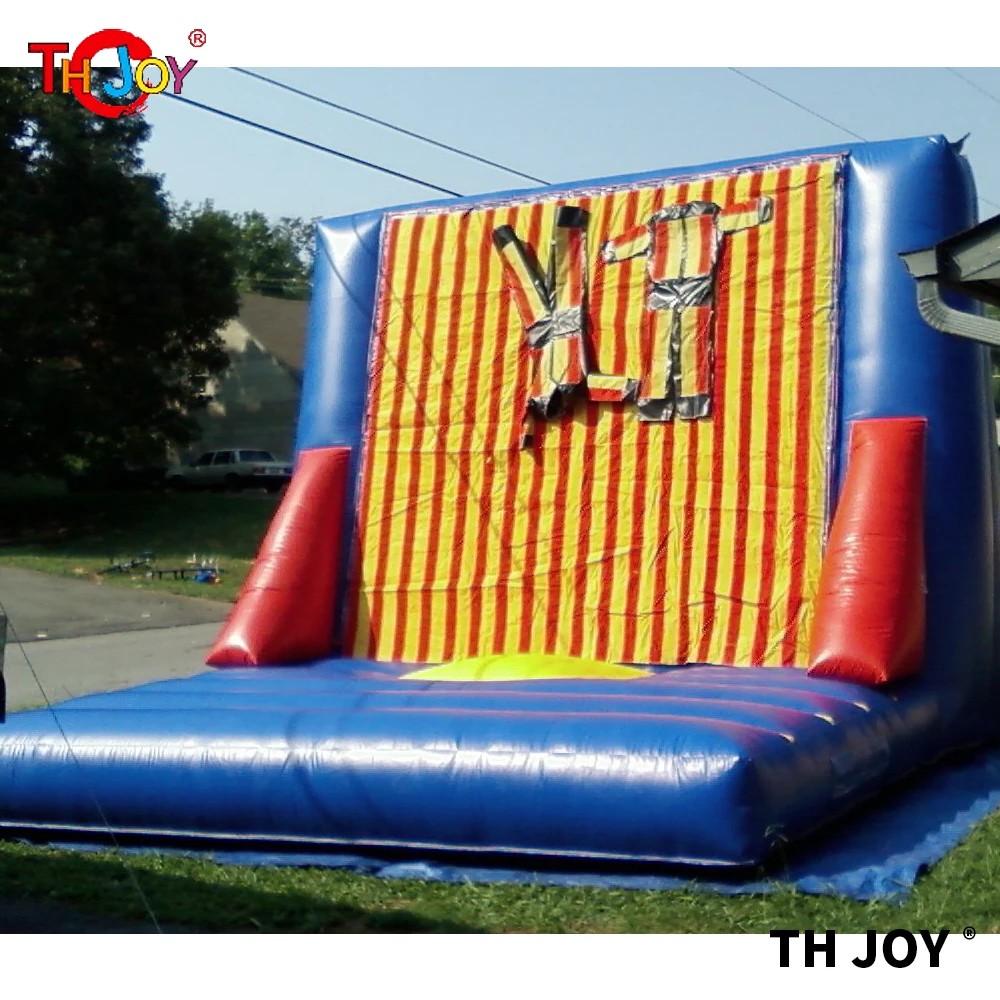 Inflatable Sticky Wall Jumping Game PVC Inflatable Bounce for Outdoor Event