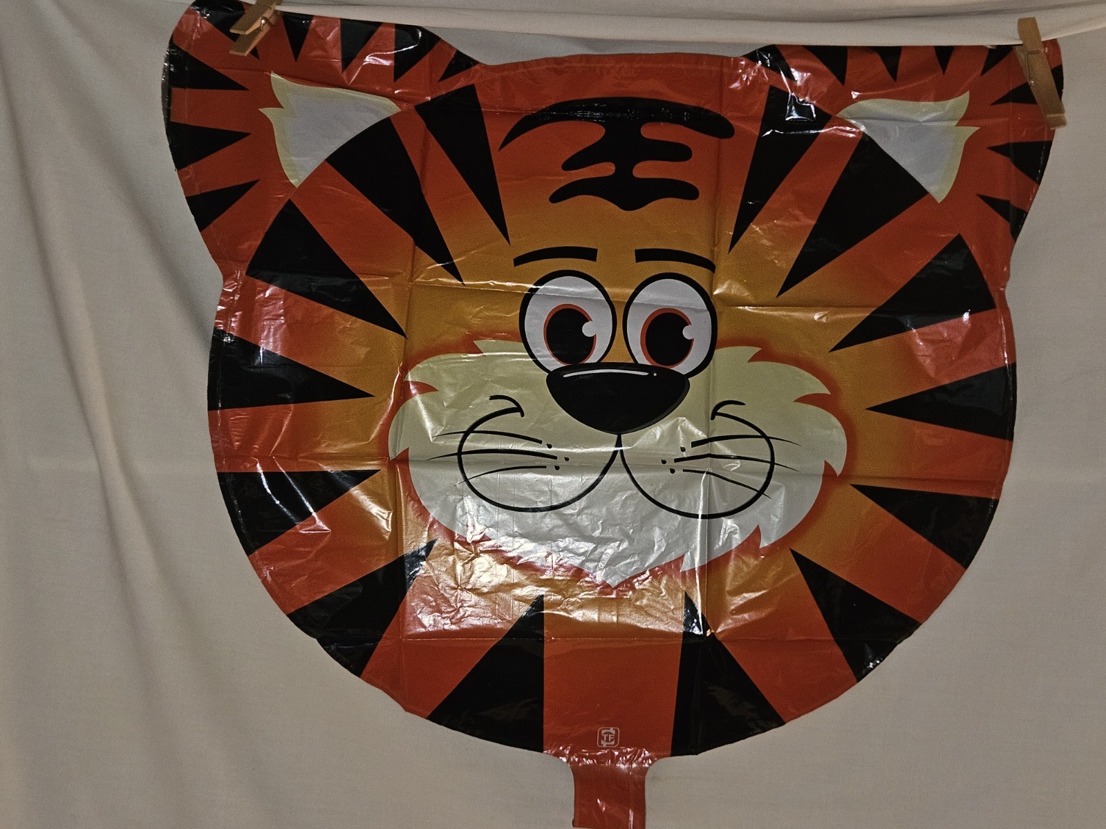 NEW Large Tiger Lion Head Foil Party Birthday Animal Wildlife Balloon 12″ Diam