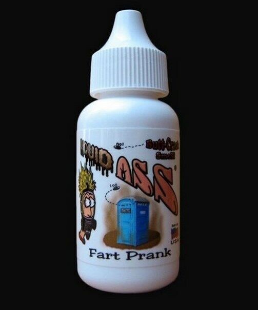 2 LIQUID ASS STREAMER TOPS – FART BOMB STINK SPRAY SMELL GAG JOKE PRANK GIFT