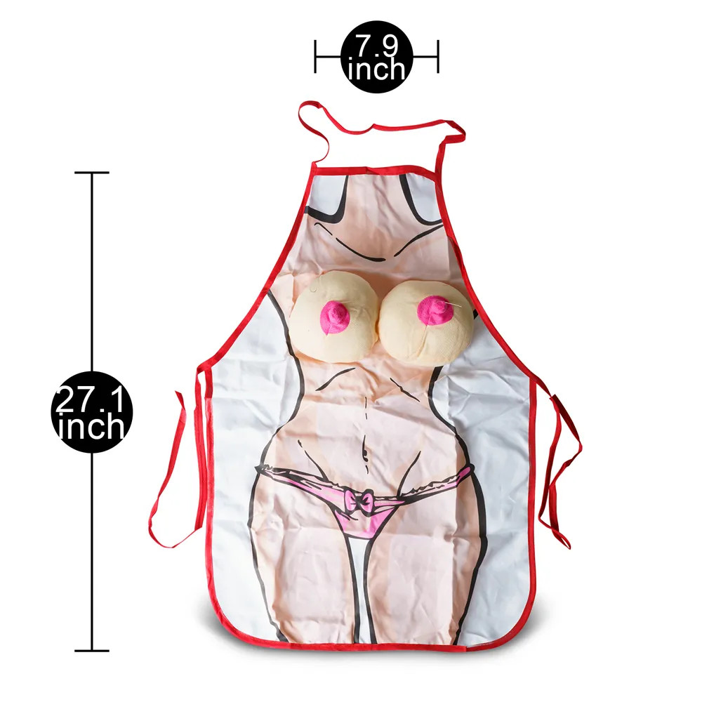 Bachelorette Party Adult Apron Penis Man or Boob Woman Joke Hen Night Party