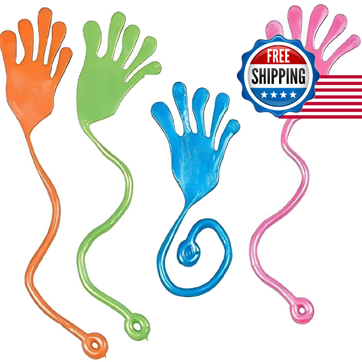 Tuko 20Pcs Sticky Hands Sticky Finger Kids Party Favor Sets Fun Toys Party