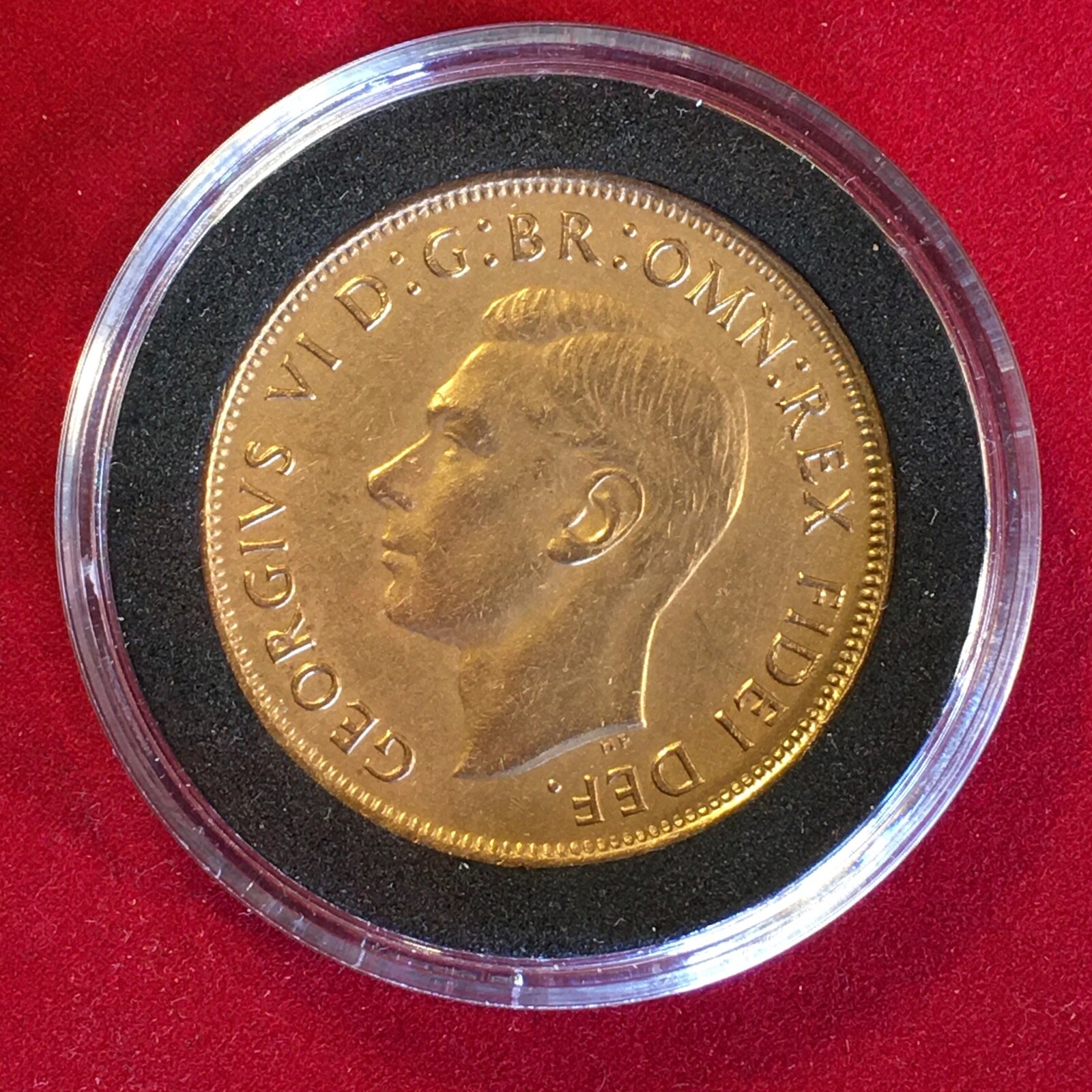 20th Wedding Anniversary Gift Present 2004 Australian Penny in a Capsule