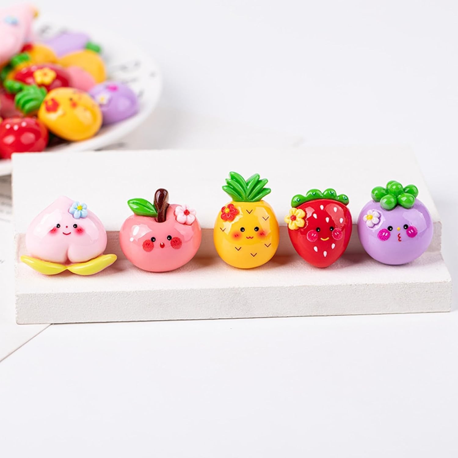 10Pcs 3D Cute Shiny Fridge Magnets – Five Creative Fruit Appearances?Stylish Mag
