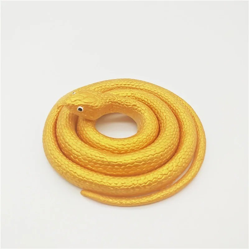 fake realistic snake rubber