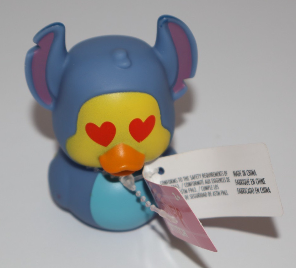 Disney Mickey Minnie Mouse Stitch Valentine’s Day Rubber Ducks Cruise Set 3 NEW