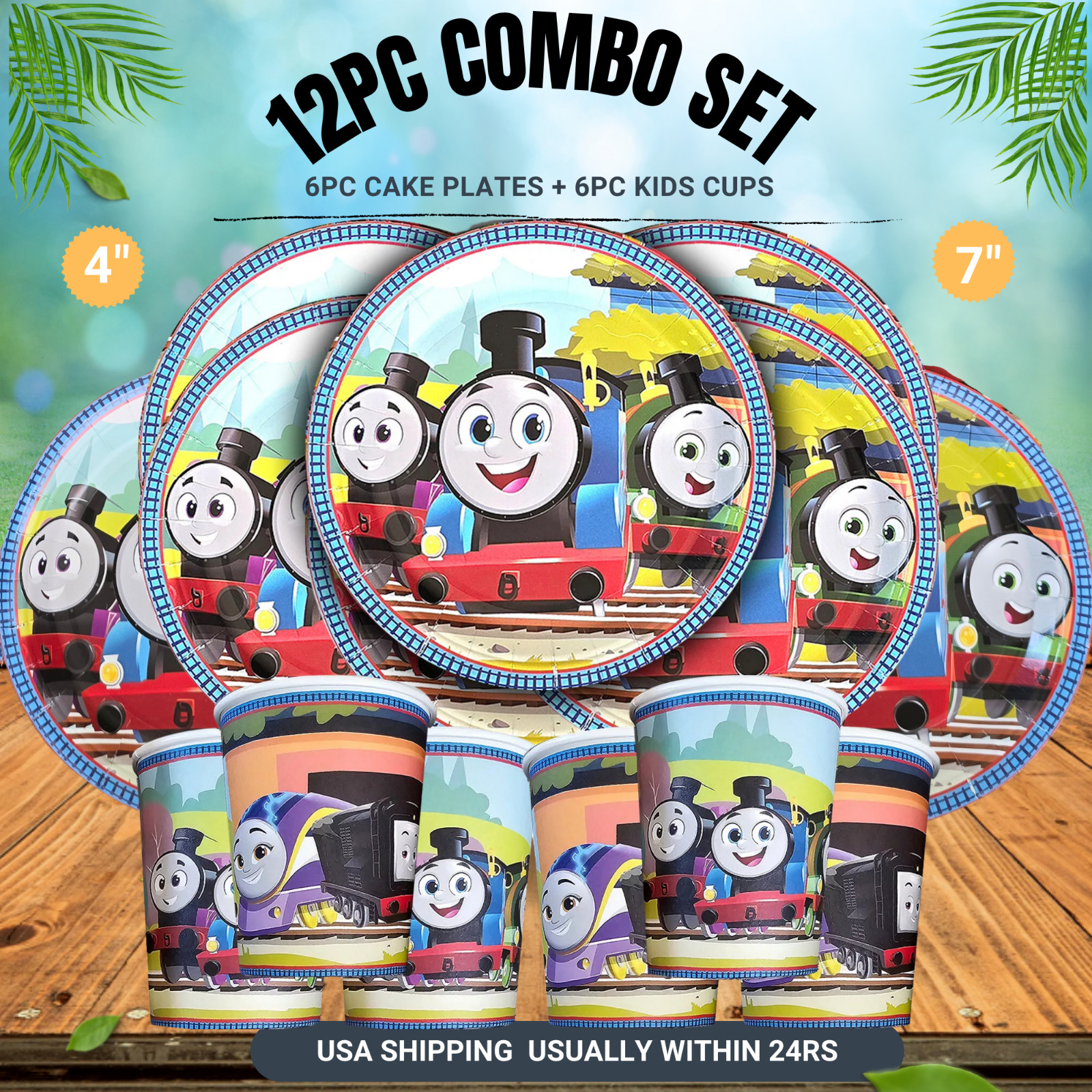 THOMAS TRAIN birthday party supplies favor centerpiece decoration event balloon