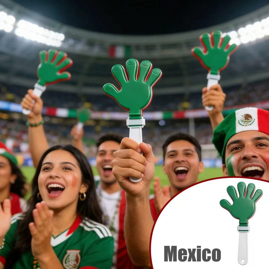 10Pcs Plastic Hand Clappers Noise Makers Party Sports Cheer Favors
