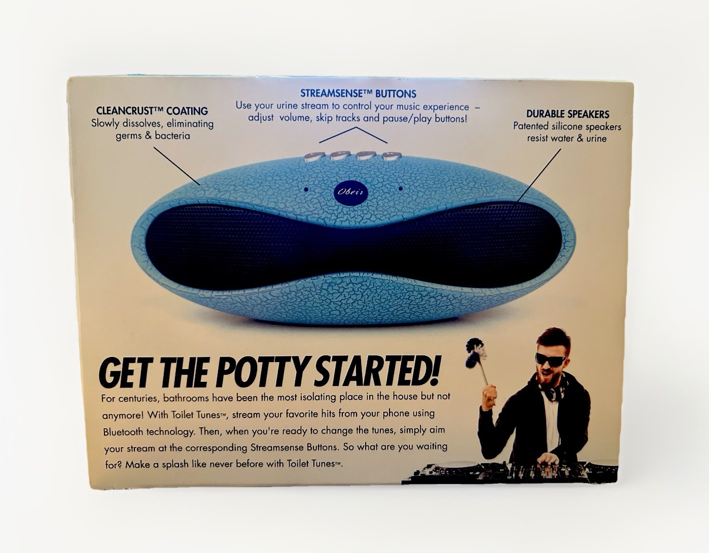 Prank Pack Prank Box Set 4 boxes- Roto Wipe, Nap Sack, Pet Talk, Toilet Tunes