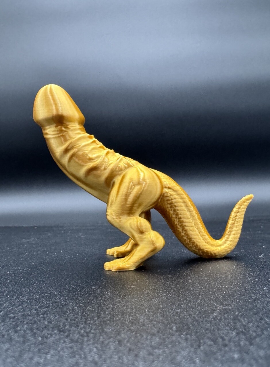 Dickasaurus Dino Dick: Valentines Gift, Bachelorette Gift, Penis Gag Gift