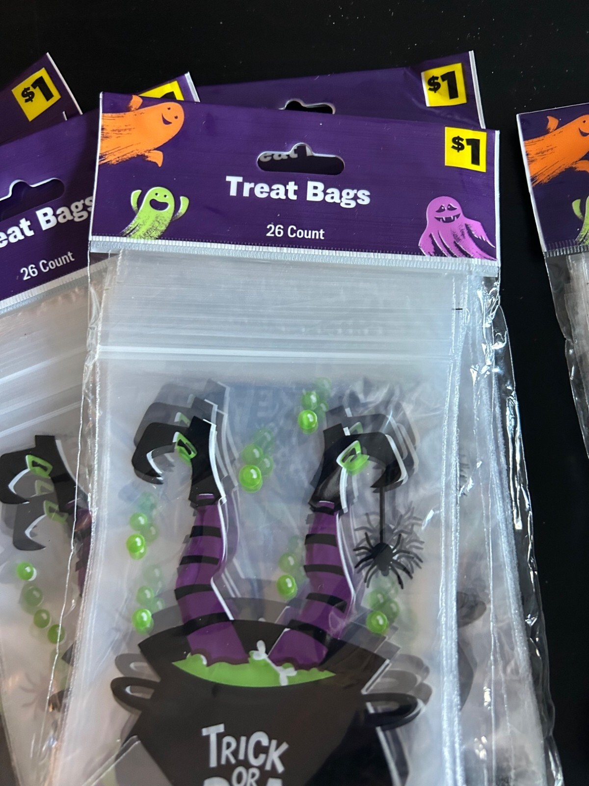 Halloween Themed Treat Bags Assorted Designs 26 Count Lot X 10 2 Styles