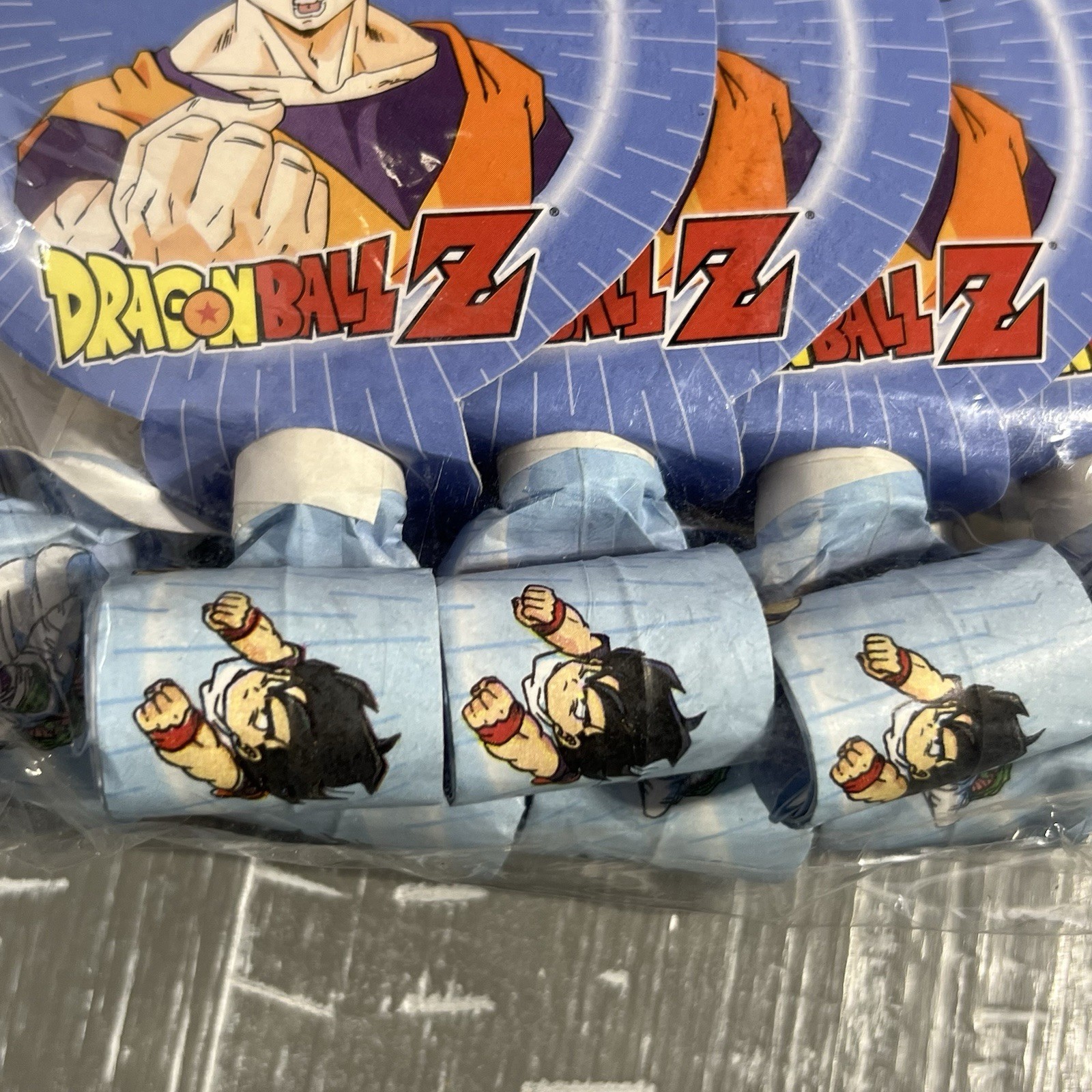 8 Pack DRAGON BALL Z BLOWOUTS ~ Birthday Party Supplies Favors Toei Cartoon GoKu