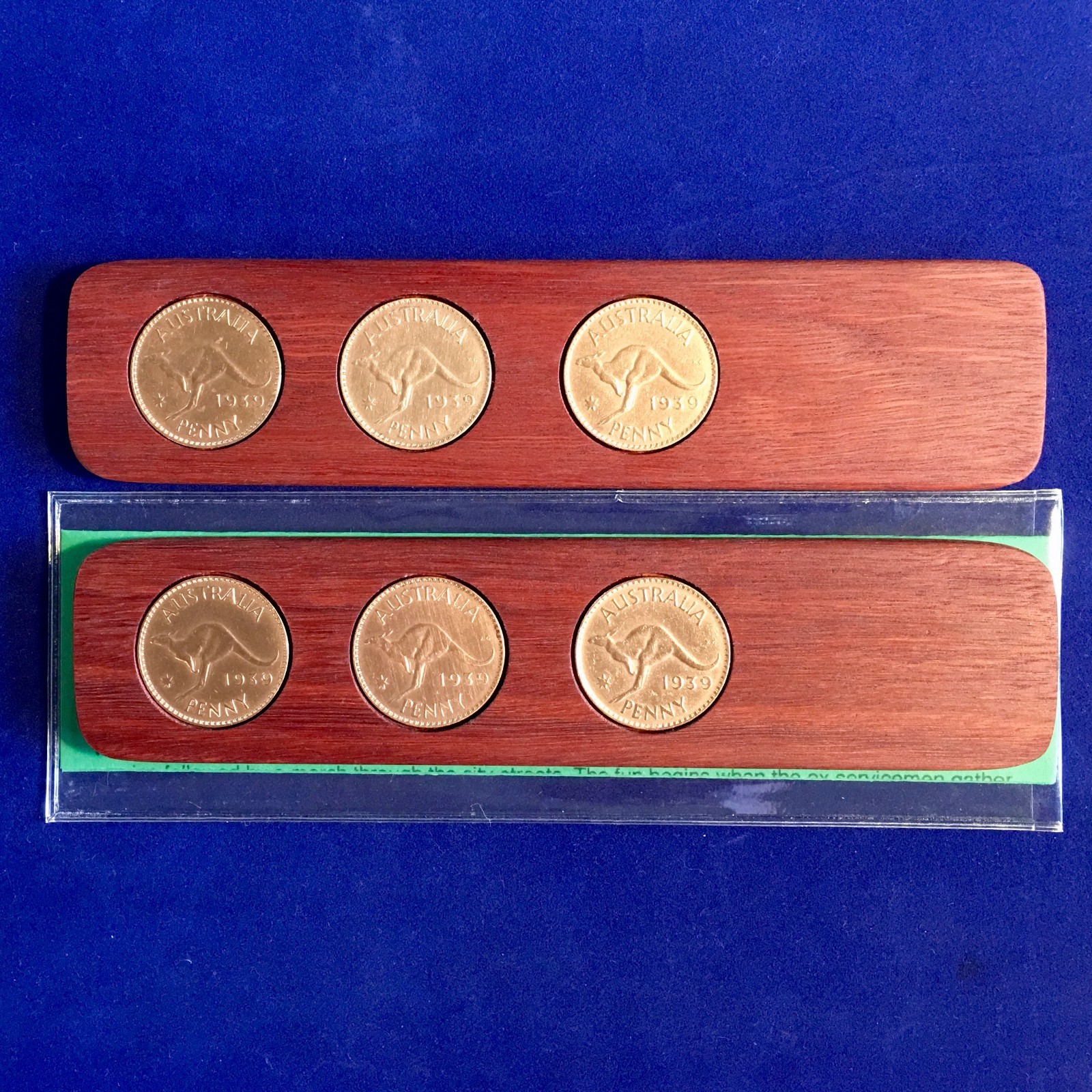 40th Birthday Present – 1986 Australian Penny 2UP Game – ANZAC Day Two-Up
