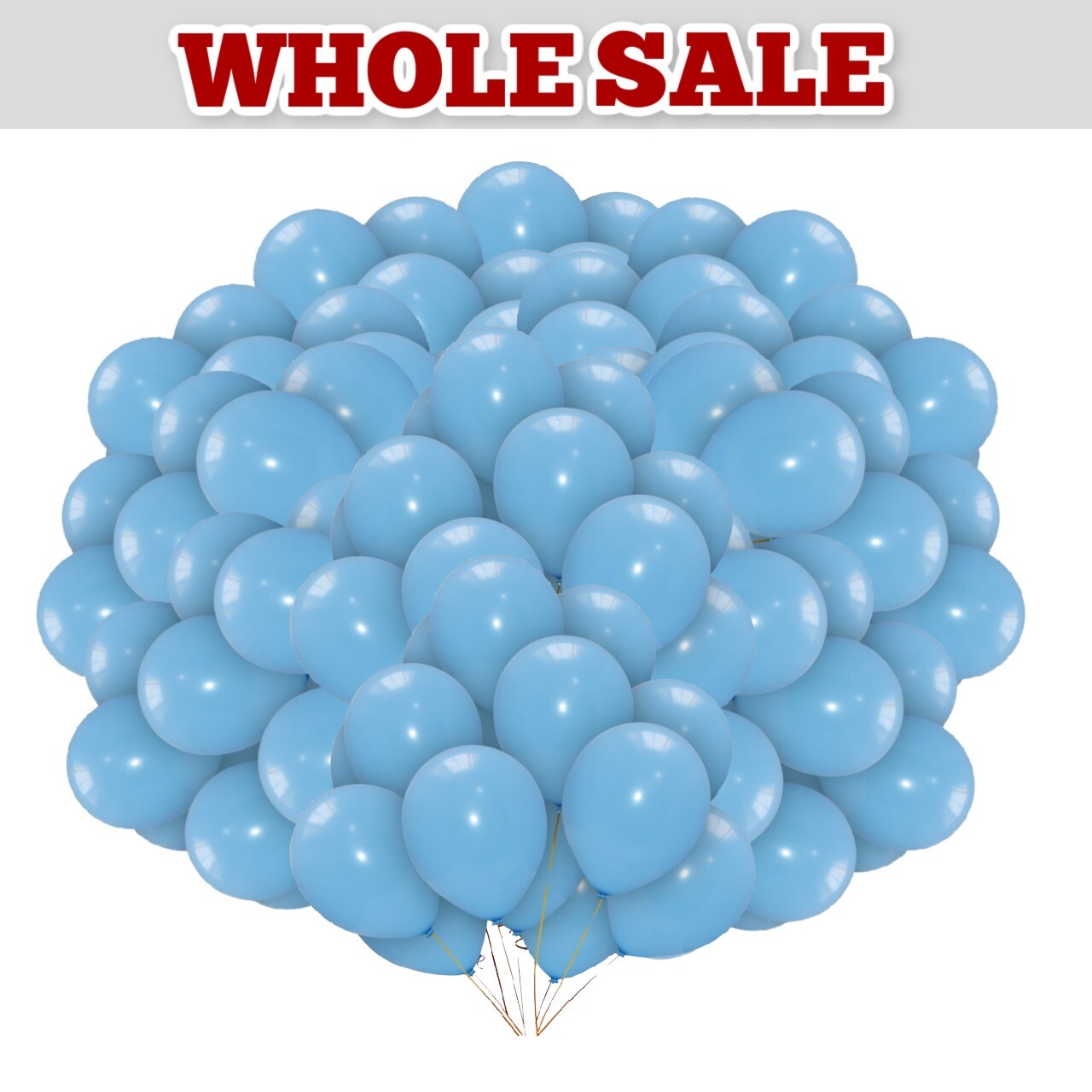 WHOLESALE BALLOONS 100-5000 Latex BULK PRICE JOBLOT Quality Any Occasion BALLONS