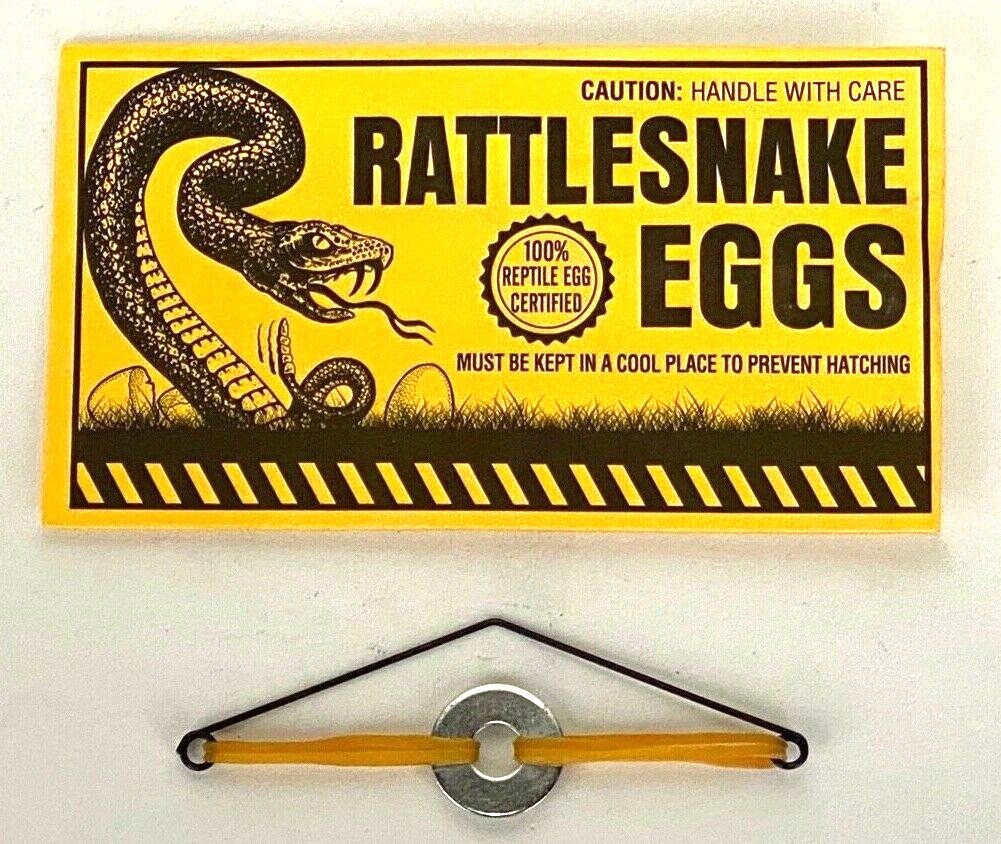 11 RATTLESNAKE EGGS PRANK GAG GIFT ENVELOPES RATTLE SNAKE EGG JOKE
