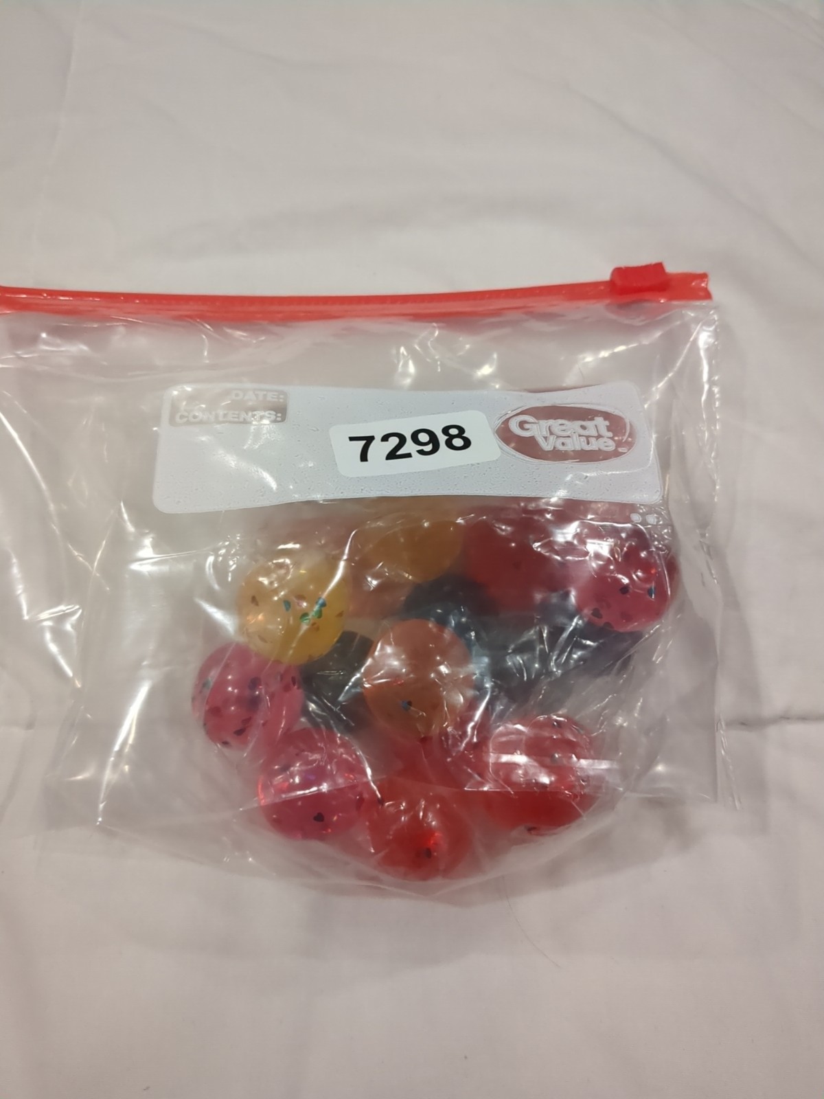 Spritz Bounce Balls High Bouncy Sparkles Design Multi Colors 16 Ct 3+ Age- New