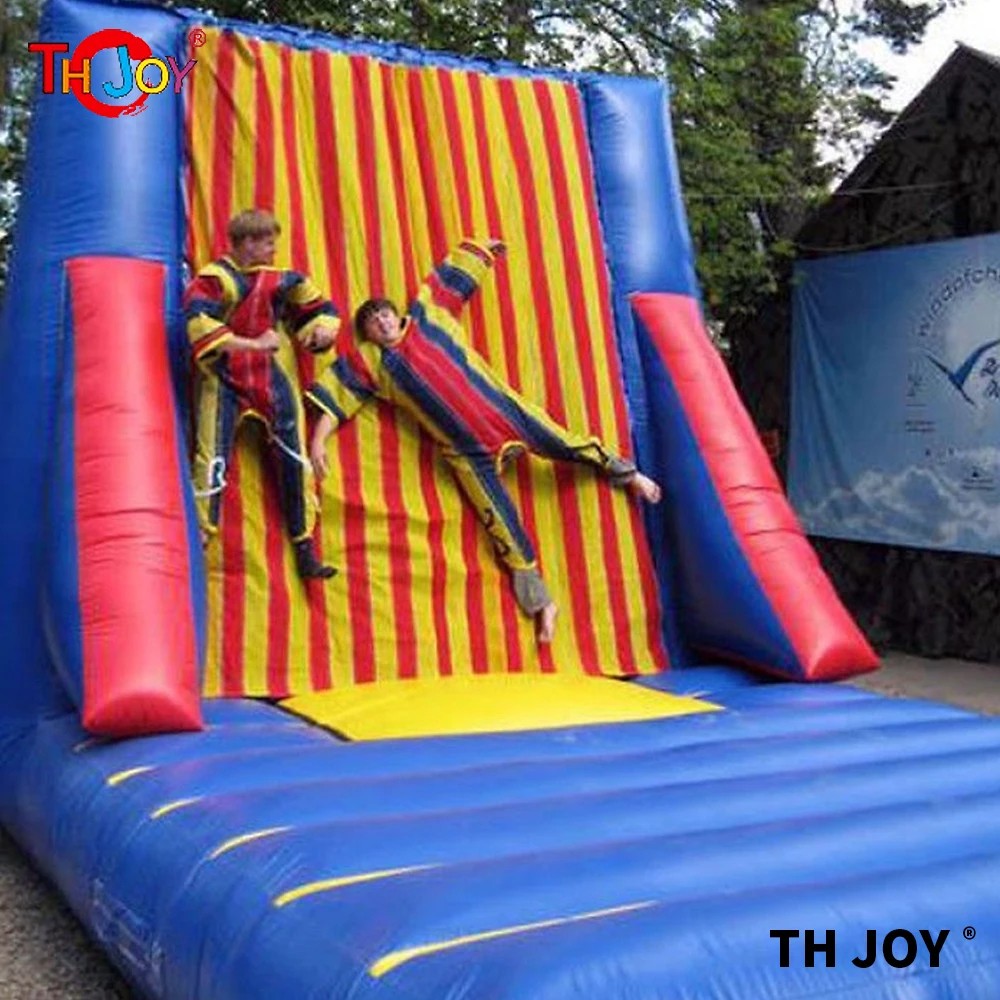 Inflatable Sticky Wall Jumping Game PVC Inflatable Bounce for Outdoor Event