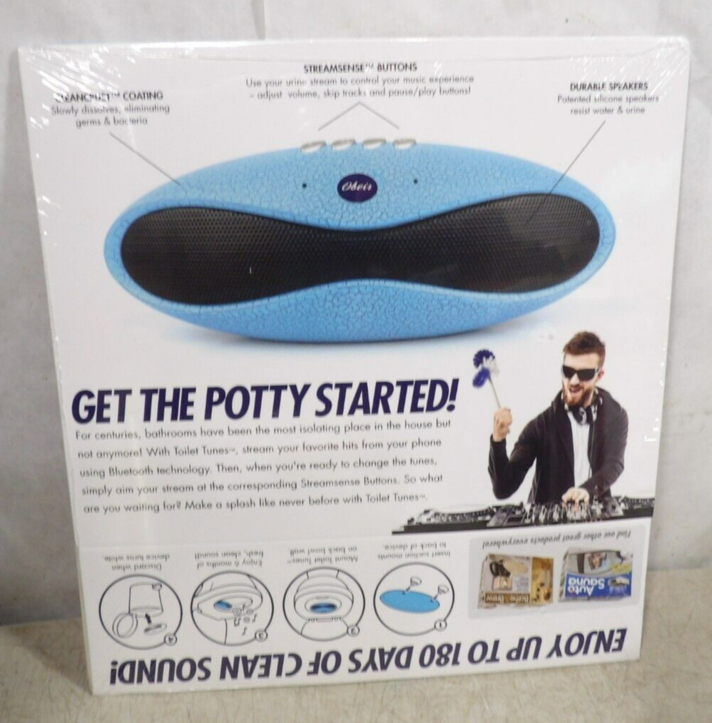 Prank Gift Box Toilet Tunes For The Music Lover Gag Joke Funny Fun