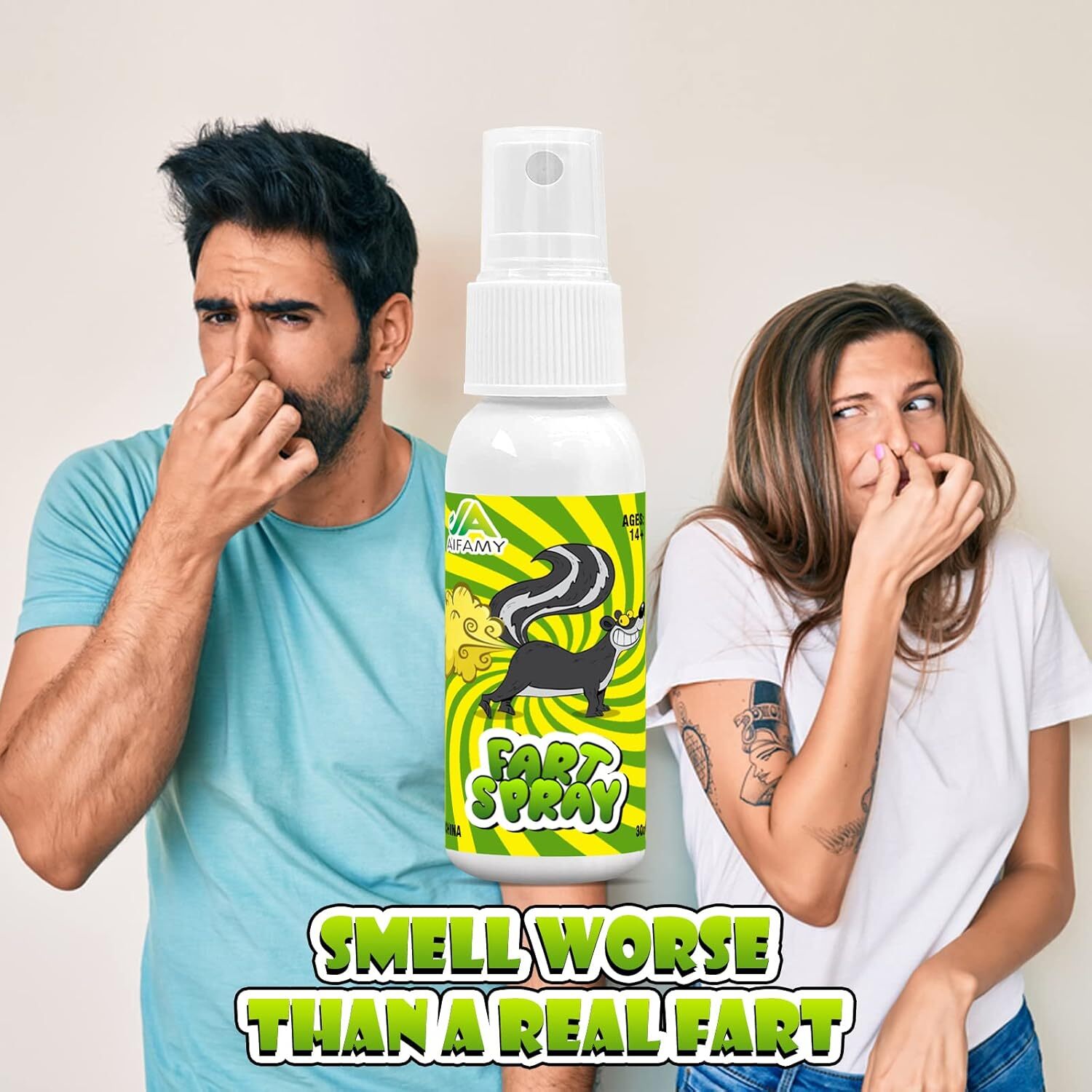 Potent Stink Spray 30ml Fart Extra Strong Non Toxic Prank 1P-30ml
