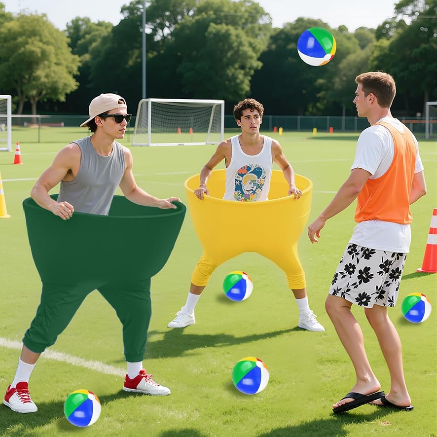 Granny Pants Outdoor Game Green Granny Pant Yard Game with 8 Bouncy Balls and…