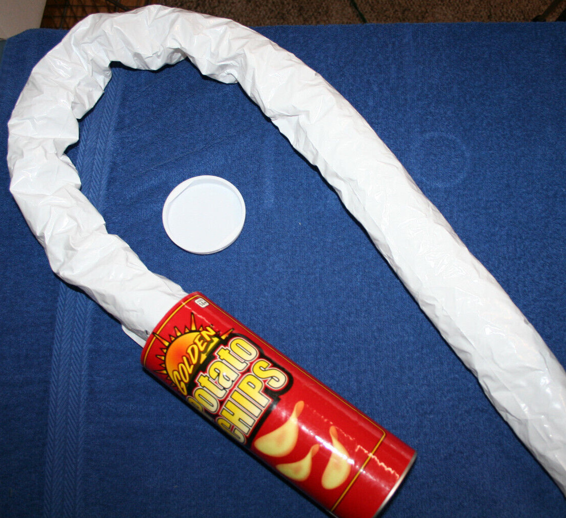 Potato Chip Snake Can spring gag gift funny clown party joke parade prop novelty