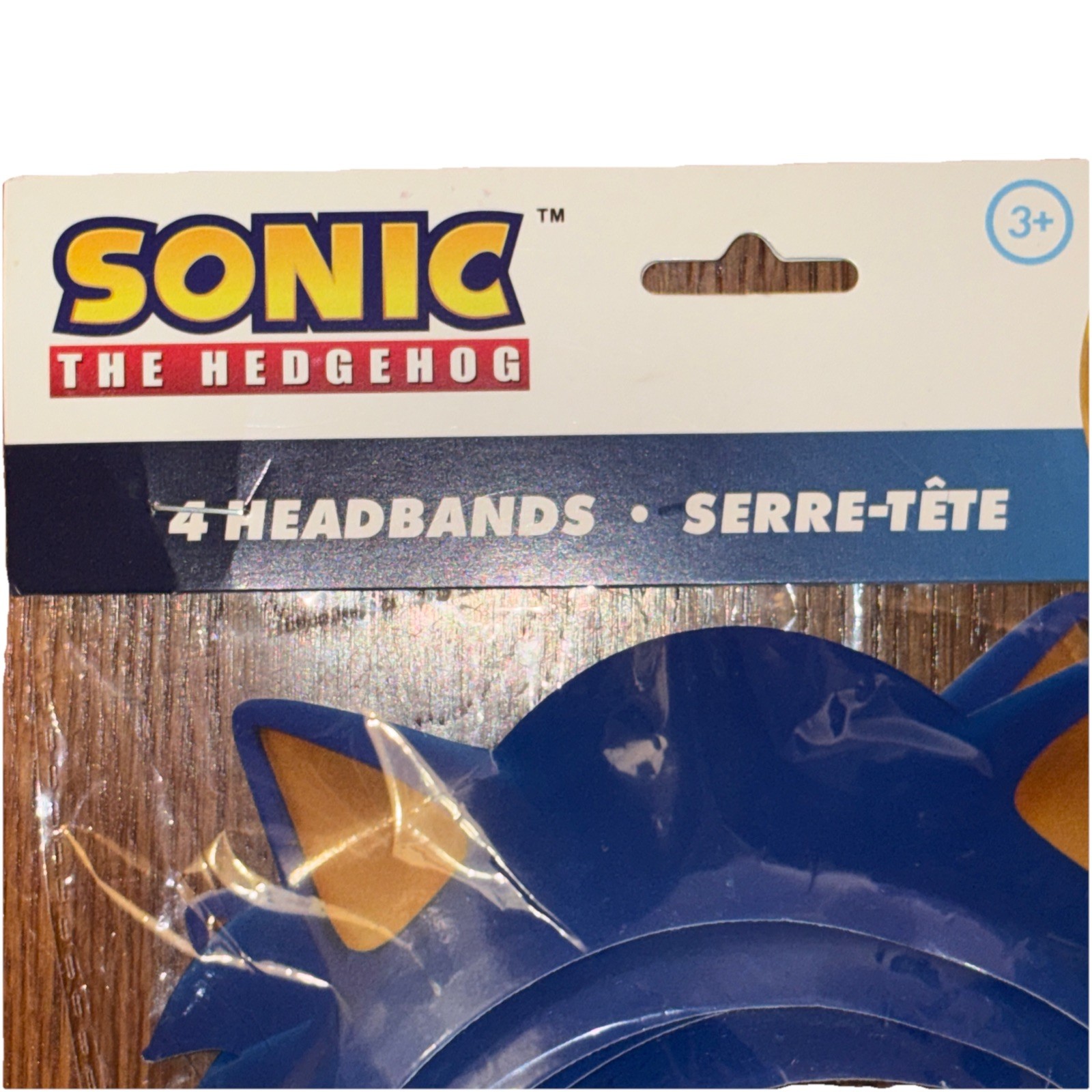 Sonic the Hedgehog™ Headbands – 4 Count NEW Birthday Party Decor