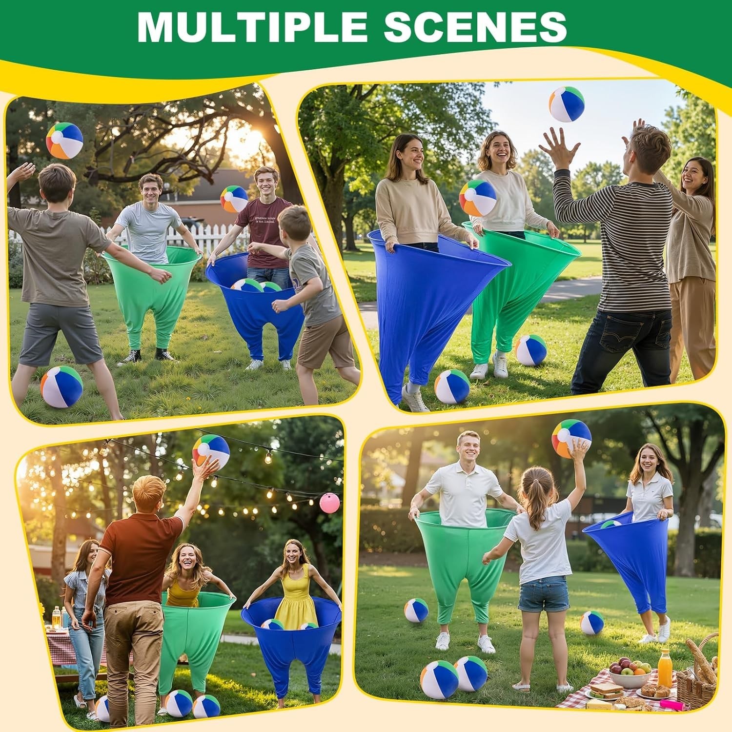 Granny Pants Yard Game Sets, Oversized Granny Pants Outdoor Game, 2PCS Granny…