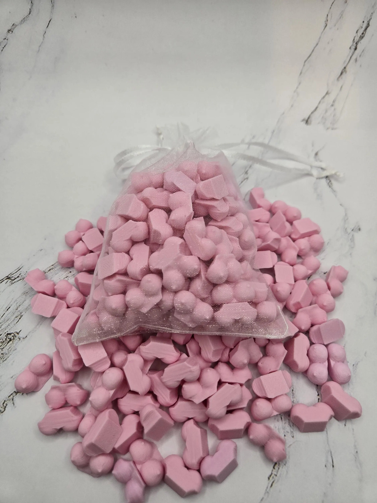 Bag of Boobs Tiny Novelty Figurines Funny Bachelorette Party Prank Gag Gift