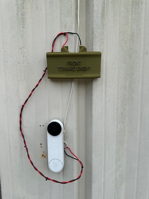 Mini Claymore Doorbell Party Gag Plastic recreation toy