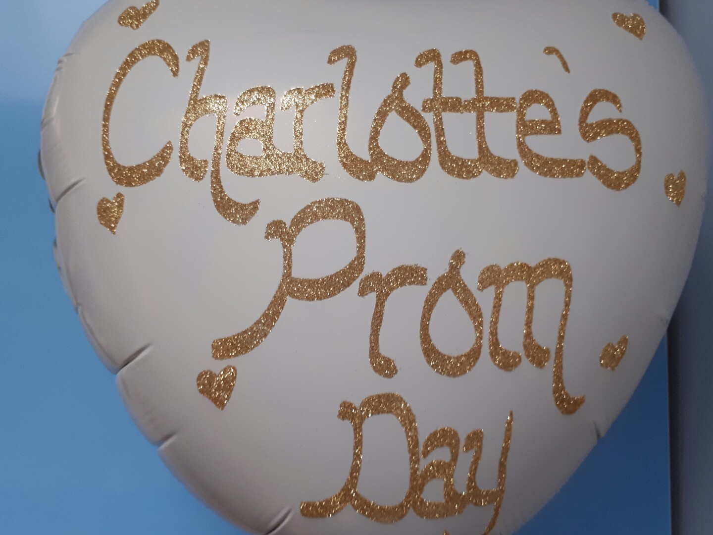 Any Occasion Glitter Personalised Helium Foil Balloon