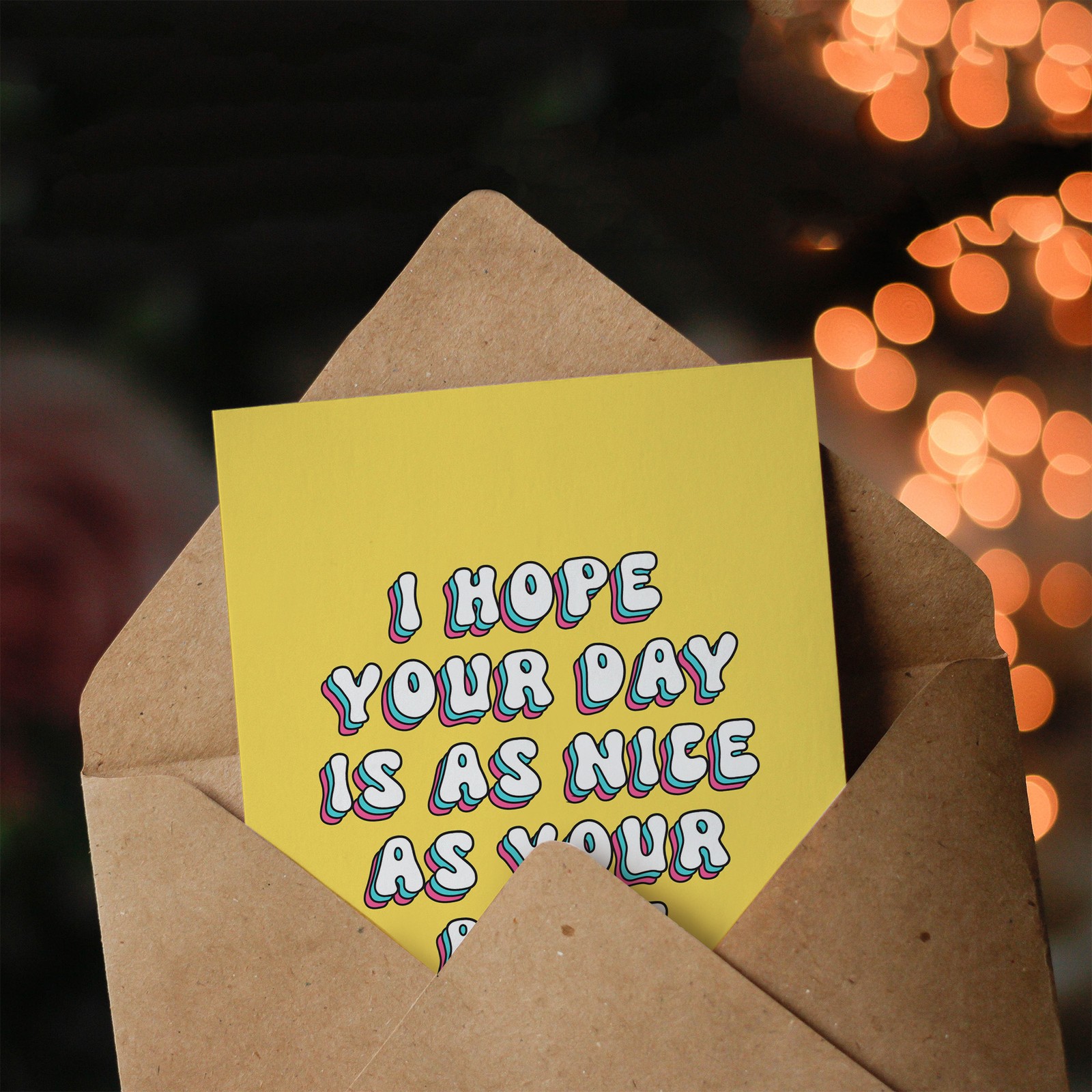 Birthday Card Hope Day Nice as Butt Fun Funny Rude Adult Humour Joke For Wife