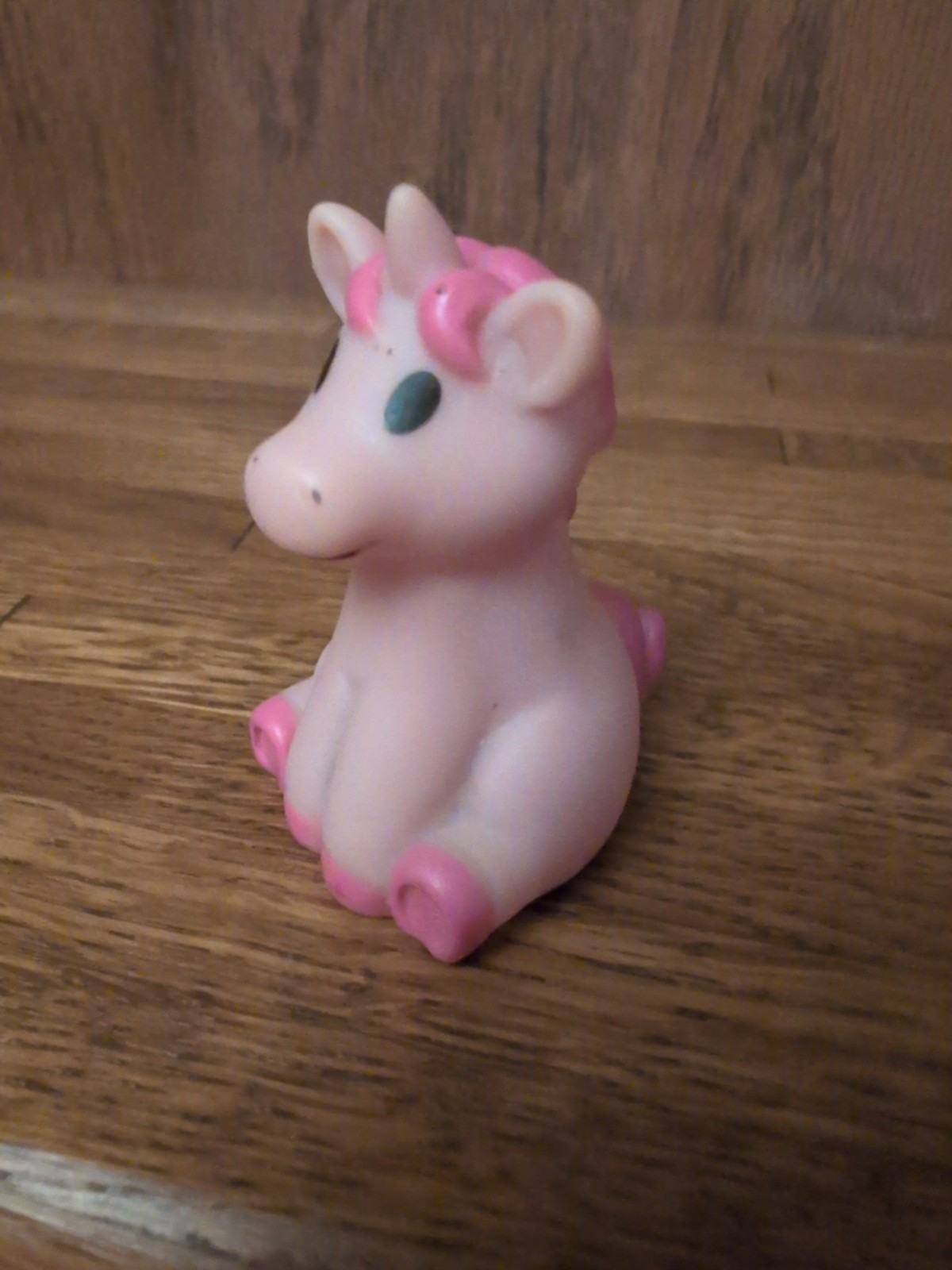 Colorful Rubber Unicorn Figures Toys Lot of 3 Pink Purple Blue Oriental Trading