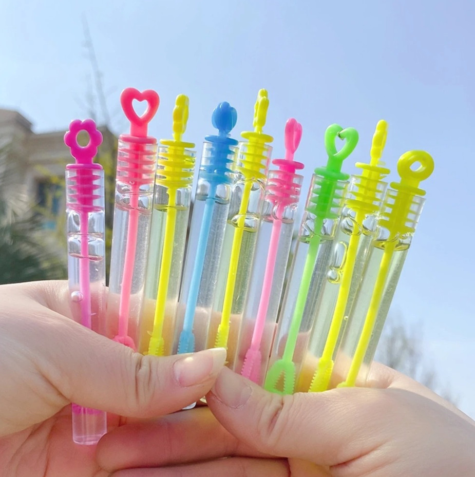 10pcs Mini Bubble Tubes Cute Party Favors Kids Gift Set