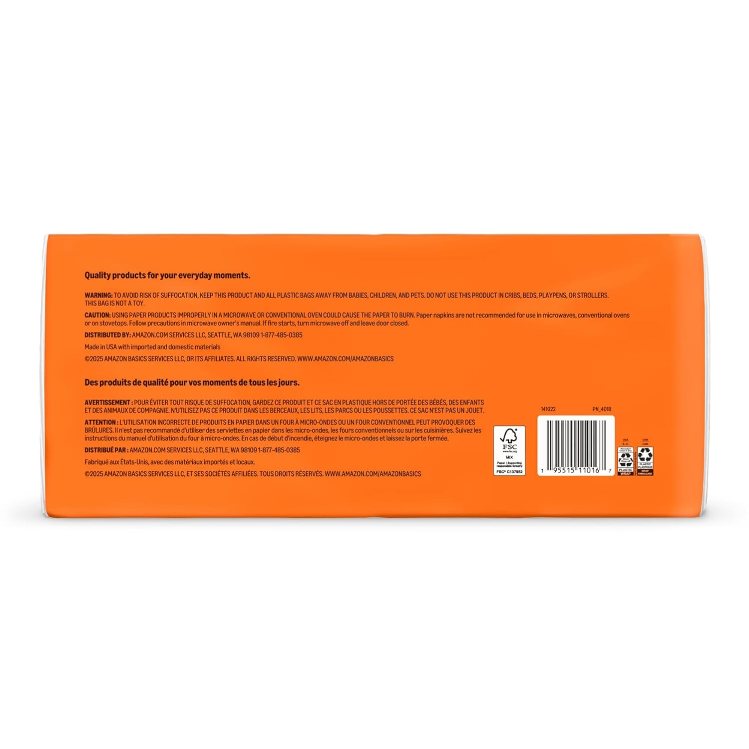 400 Count Everyday Paper Napkins Bulk Set Napkins for Parties