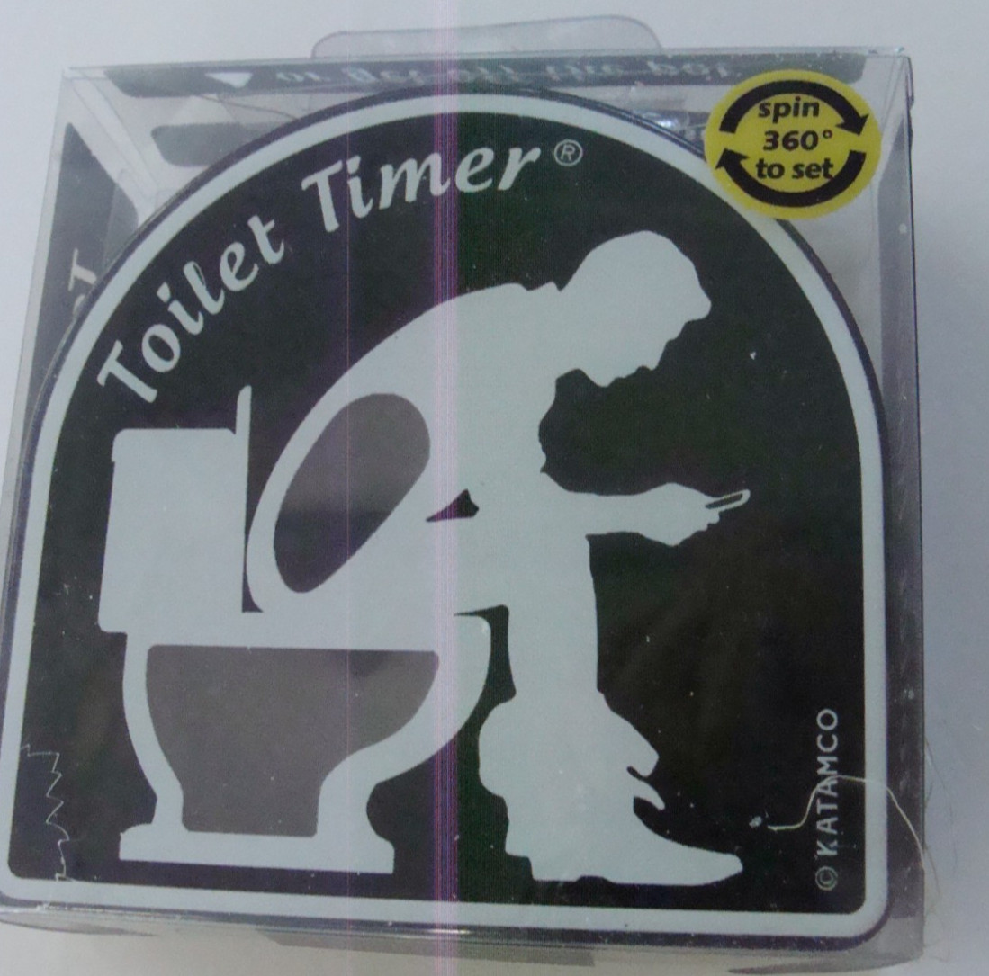 NEW Bathroom Potty Sand Timer Hourglass Gag Gift Kids Training Office Humor