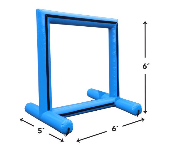 Interactive Sealed Inflatable Air Frame Game Clown Toss Event Party Carnival