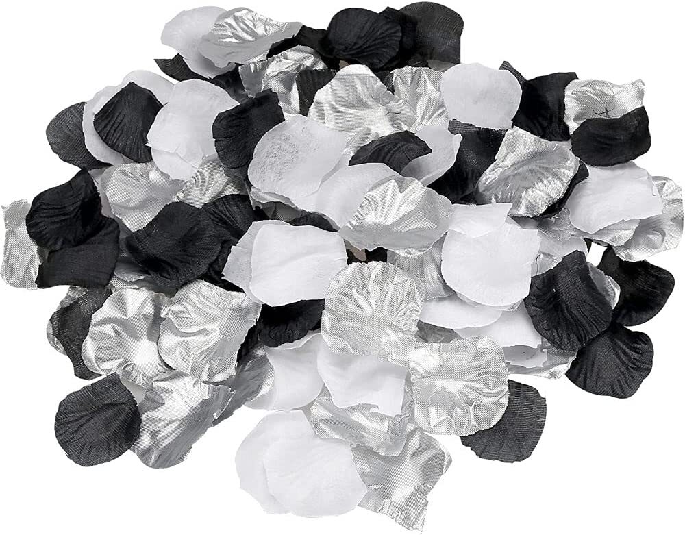 100 PCS Silk Rose Flower Petals Engagement Mother Day Decor Artificial Flower UK