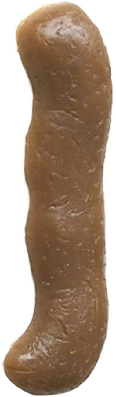 Fake Poop Gag Gift Toy Prank Joke Poo Turd White Elephant Xmas Stocking Stuffer