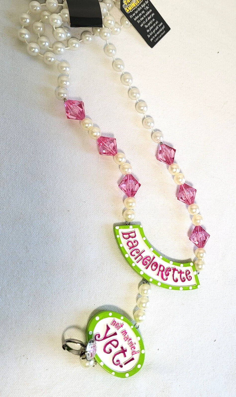 Bachelorette Party Beads Bride-To-Be Necklace Costume Props – Not Married Yet