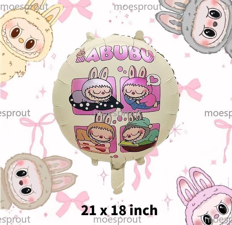 LaBu Birthday Balloon Monster Big Into Energy Party Decoration Balloons