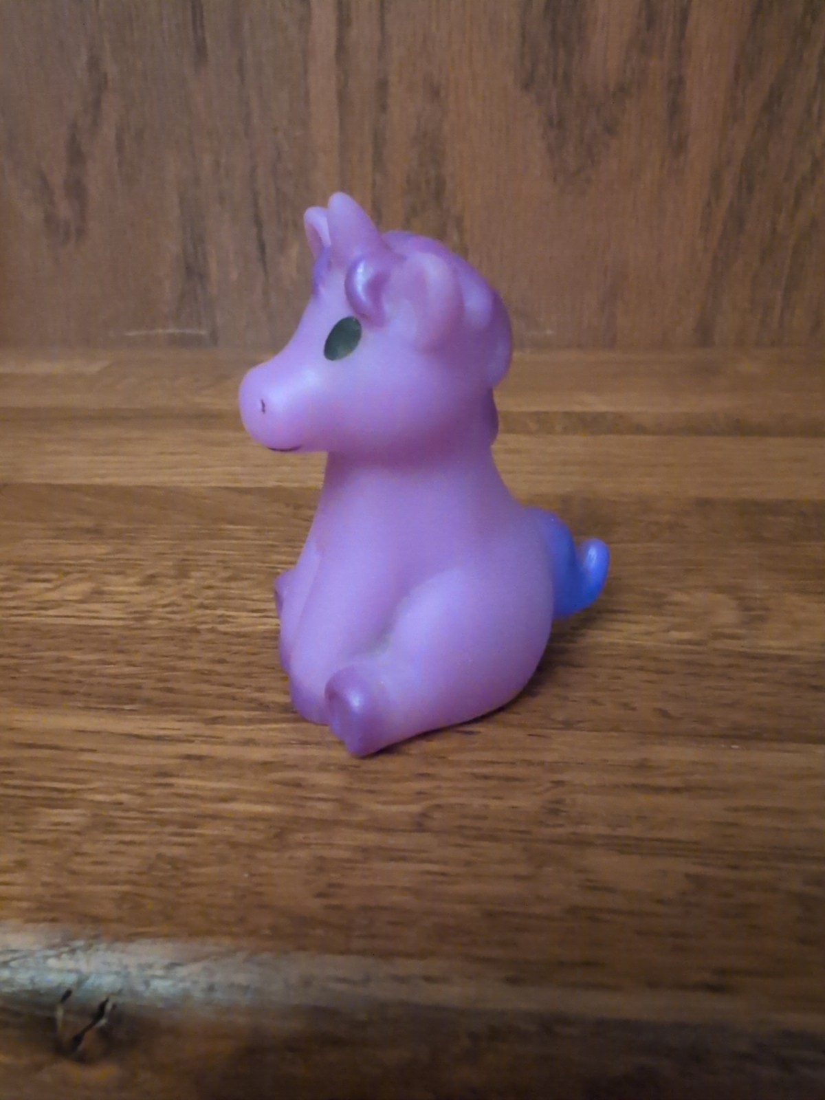 Colorful Rubber Unicorn Figures Toys Lot of 3 Pink Purple Blue Oriental Trading