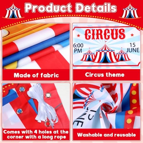 Carnival Circus Party Decorations Carnival Ticket Booth Circus Theme Photo