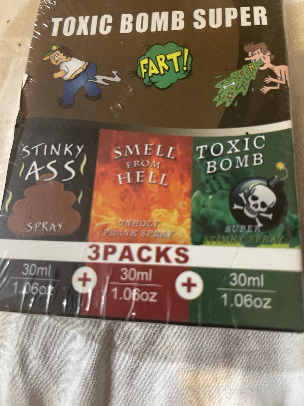 Jue Fish Toxic Bomb Super Brand New Exp 1/27