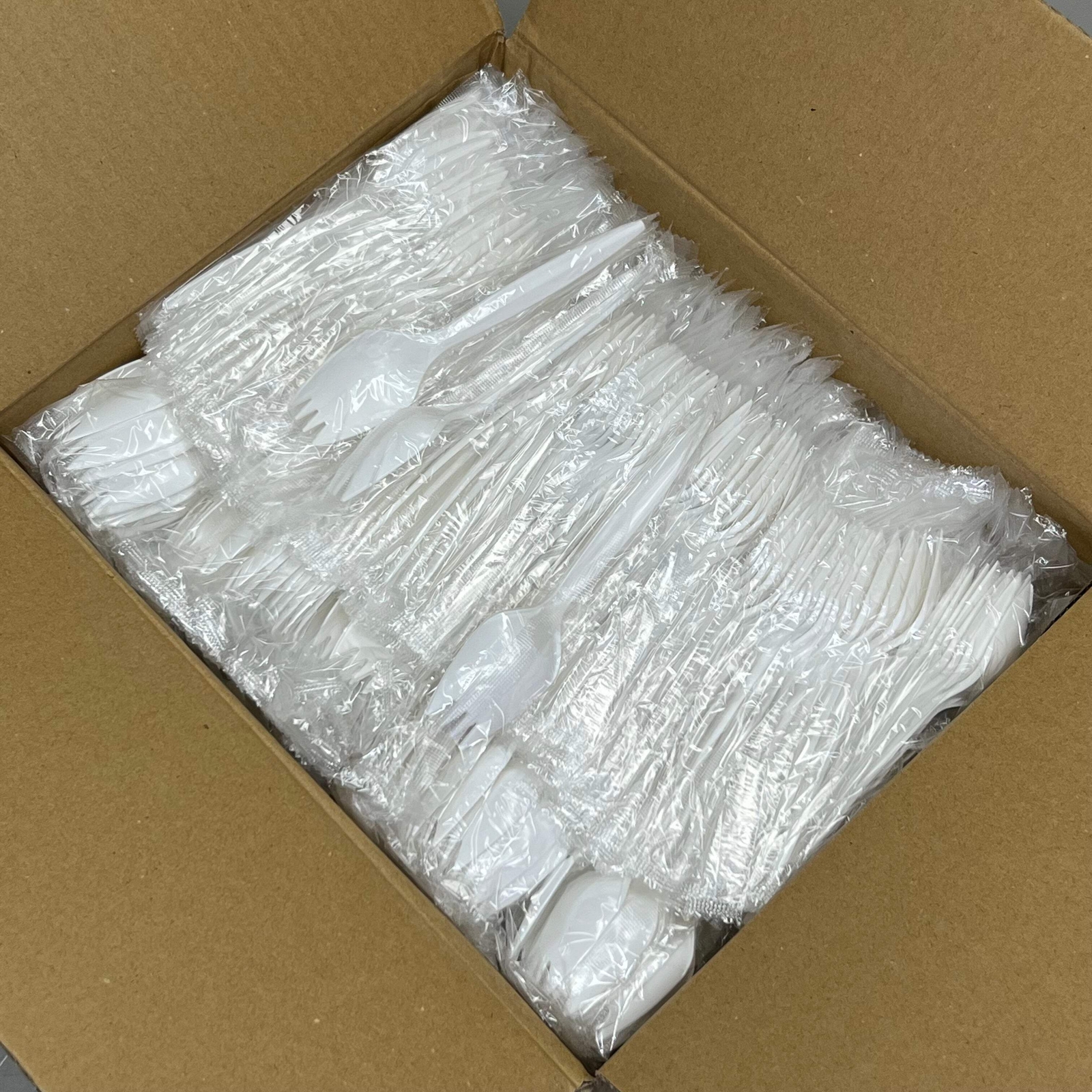 PRIME SOURCE (1000 Sporks) Polypropylene Wrapped Sporks Sz 5.5″L 75002483