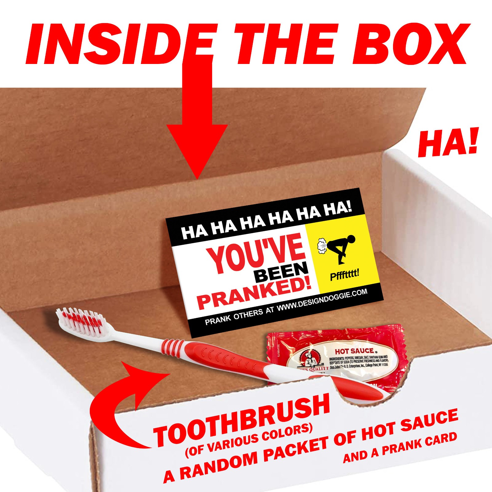 Ghost Pepper Toothpaste Joke Mail Sent to your Friends for Sheer Laughter!