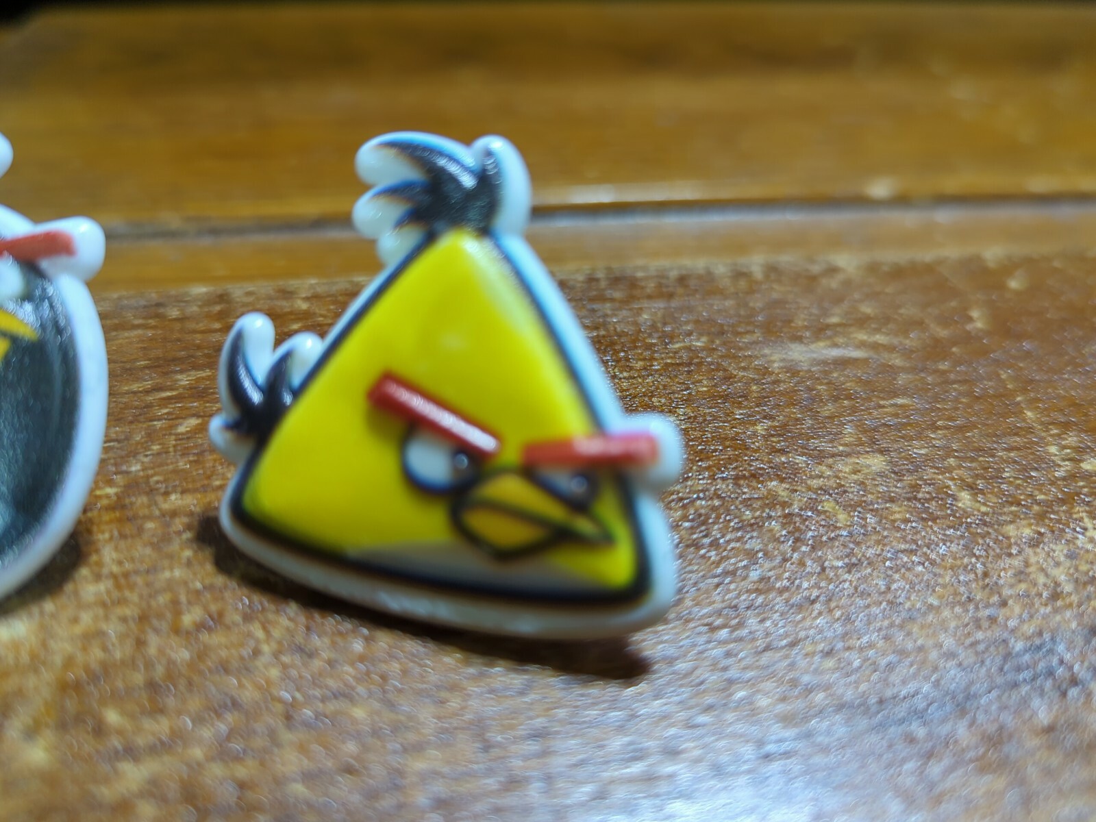 Angry Birds Cupcake Rings; Angry Birds Rings Party Favors or cake decor Set of 3
