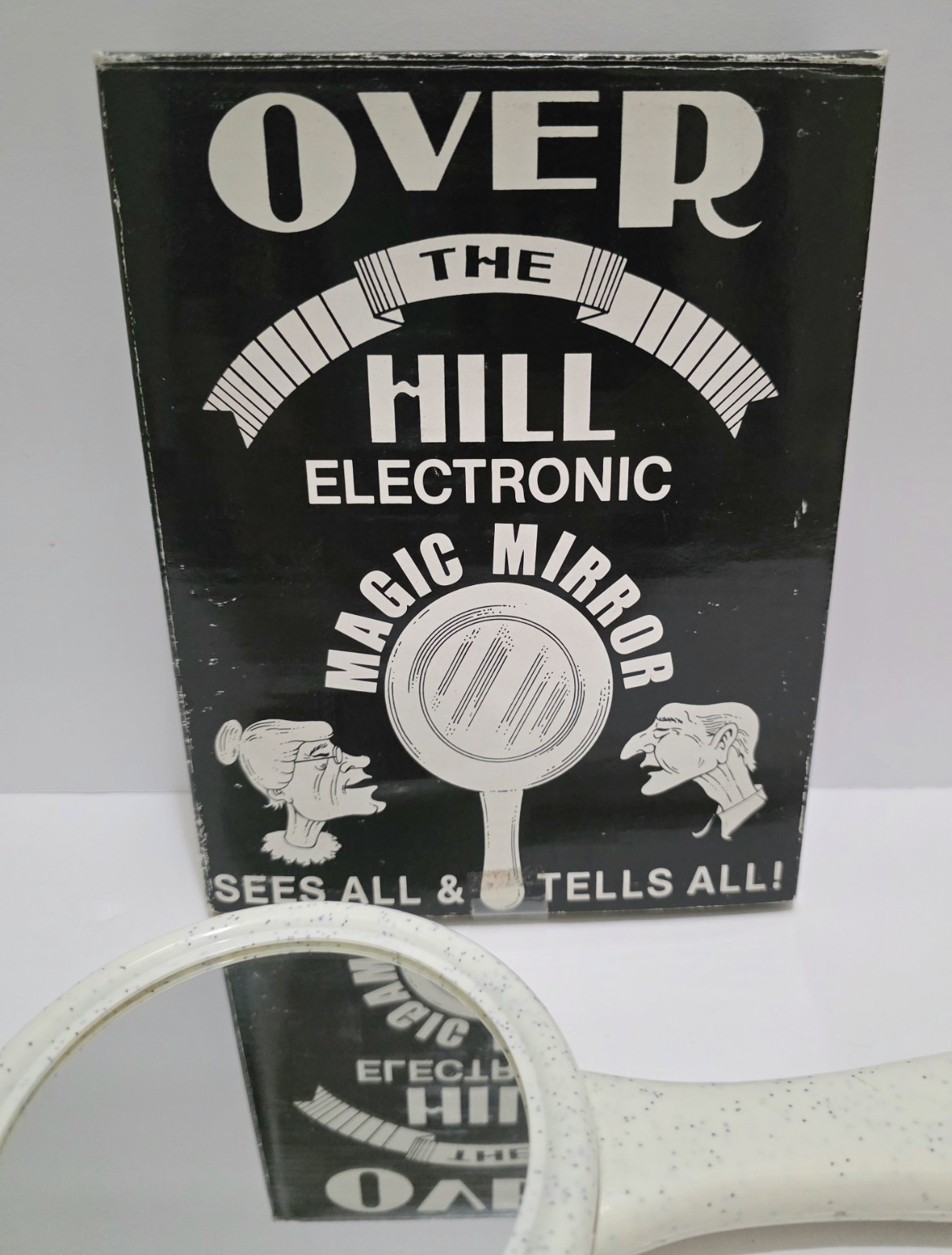 VINTAGE 1991 Original Magique’s Novelty – Over The Hill Magic Mirror Gag Gift