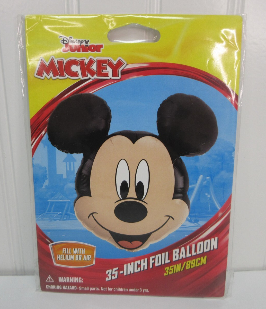 Disney Mickey Mouse Face All Occasion and For All Ages 35″ Foil Balloon