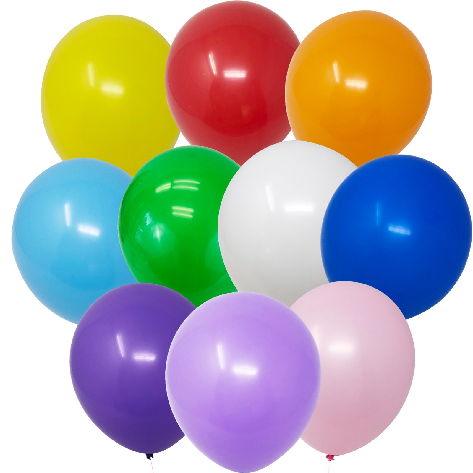 Allgala Latex Balloons for Parties | Helium Grade Bulk Balloon Pack | 100ct 12″